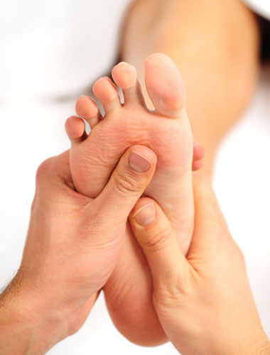 Reflexology treatments for the workplace